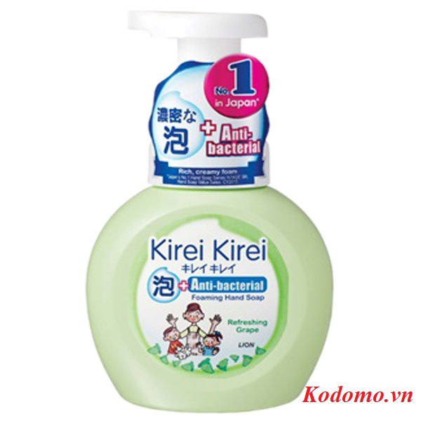 bot-rua-tay-huong-nho-kirei-kirei-refreshing-grape