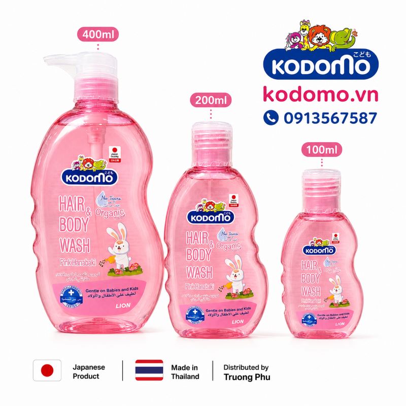 dau-tam-goi-tre-em-pink-hanabaki